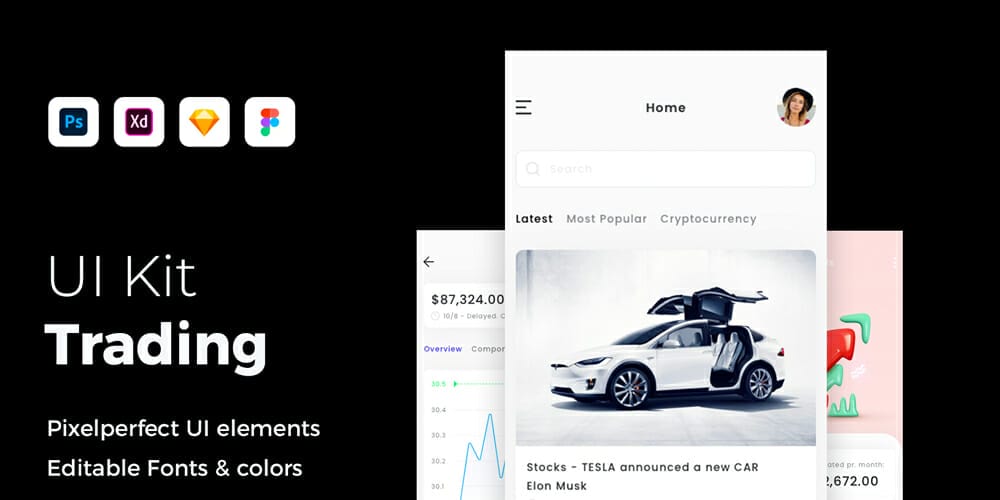 Trading App UI Kit
