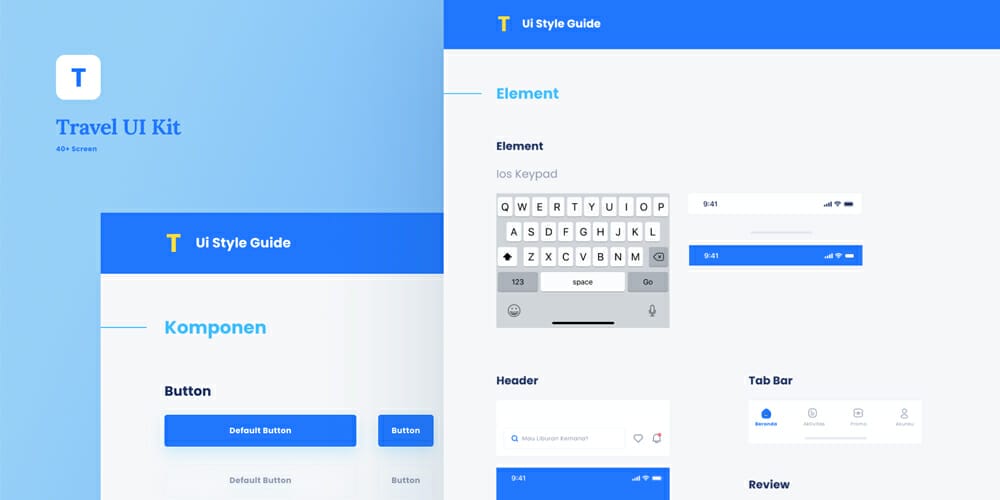 Travel App UI Kit