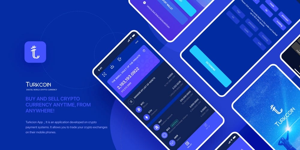 Turkcoin Crypto Currency App