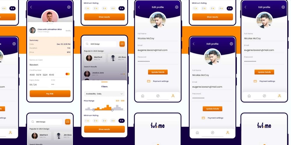  UI Kit for Online Courses