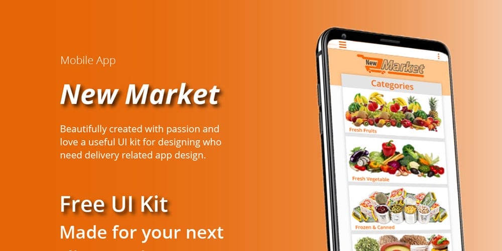 UI kit for Delivery App