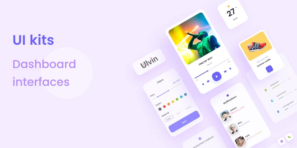 UI kits for Dashboard