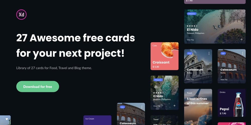 UX UI cards kit