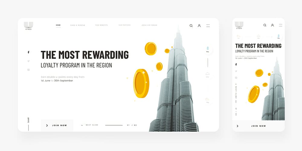 UbyEmaar Events Web Design