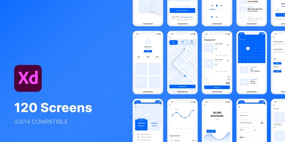Wireframe Kit for iOS Apps