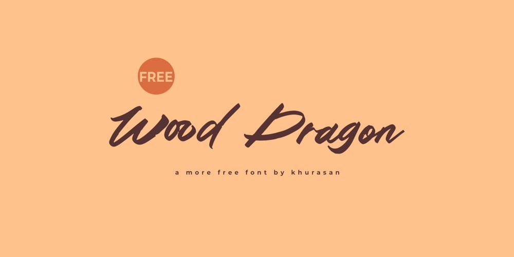 Wood Dragon Font
