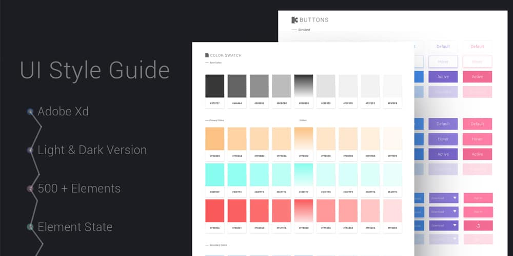 XD New Style Guide Template