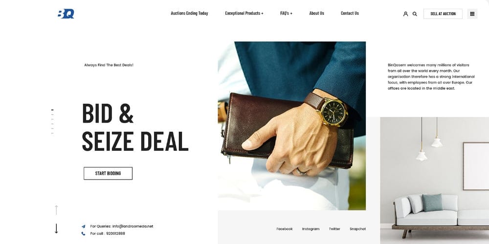eCommerce Store Web Template