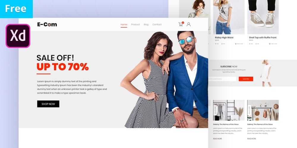 eCommerce Web Template