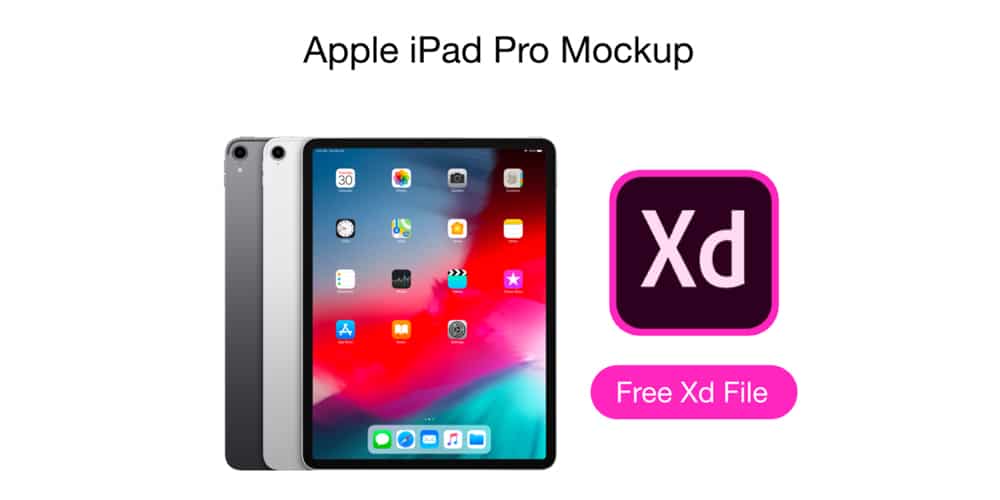 iPad Pro 2018 Mockup