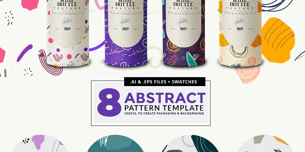 Abstract Pattern Vector Template