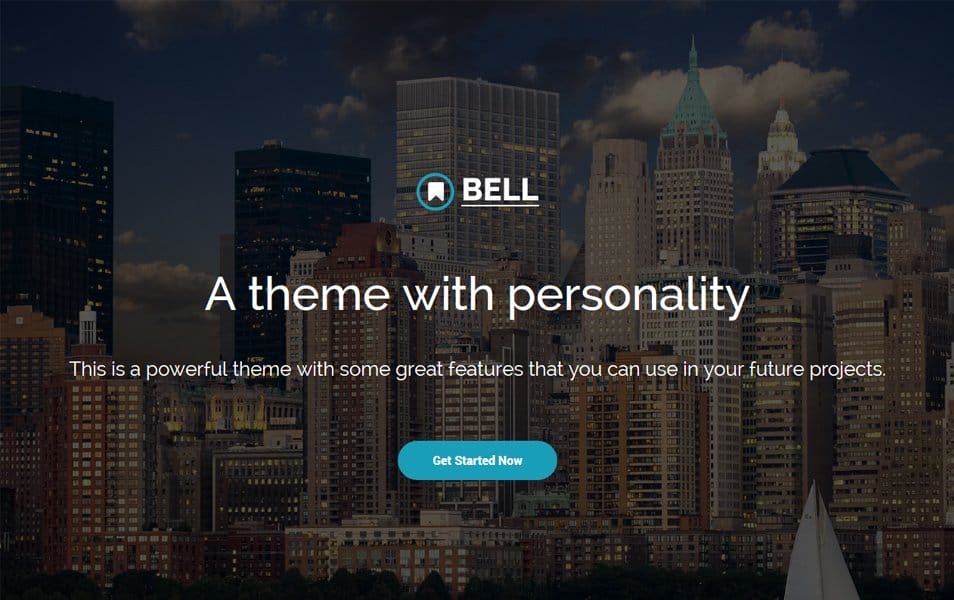 Bell Bootstrap 4 Theme