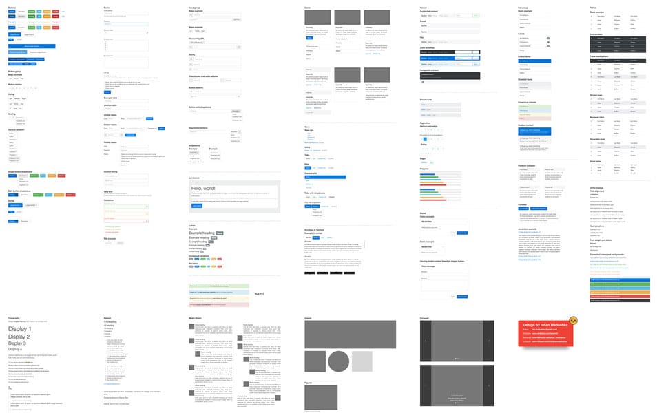 Bootstrap 4 template