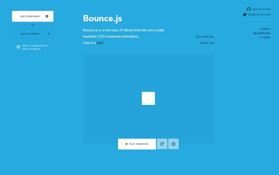 25+ CSS Animation Libraries 2022 17 Bounce.js