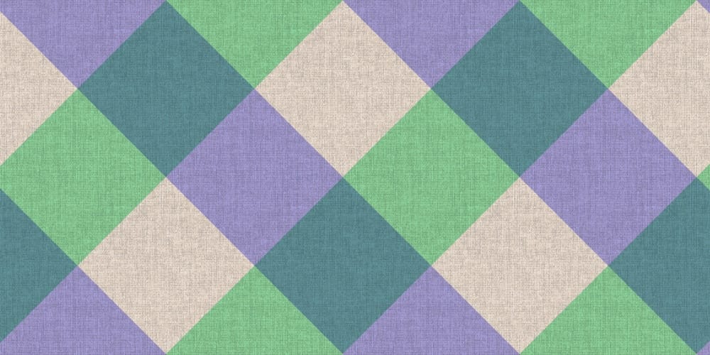 Diagonal Checker Seamless Pattern on Cloth