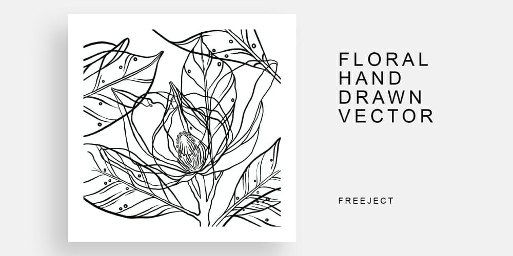 Floral Hand Drawn Pattern