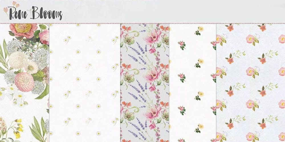 Flowery Seamless Patterns