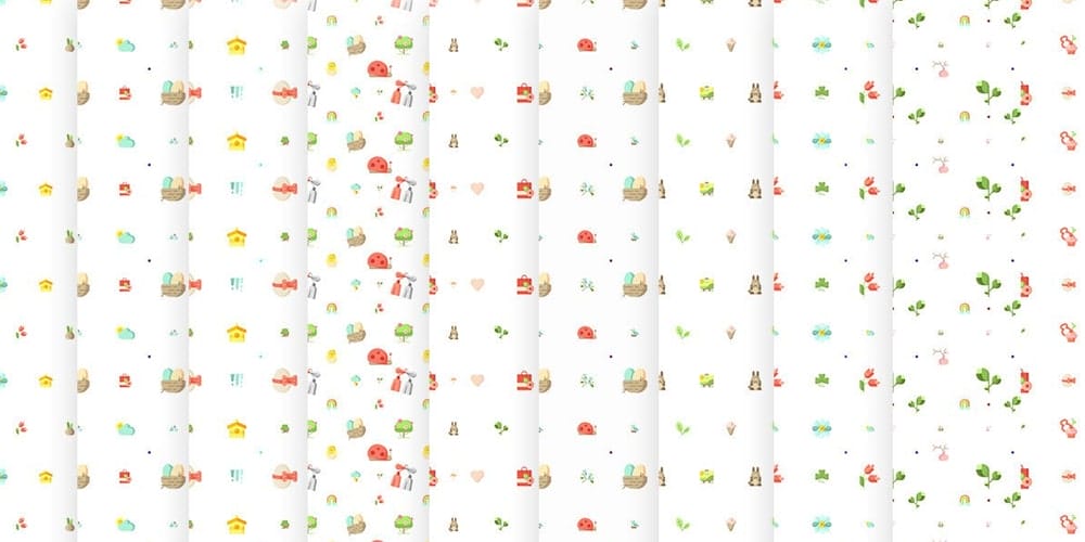 Free Easter Eggs Patterns Textures