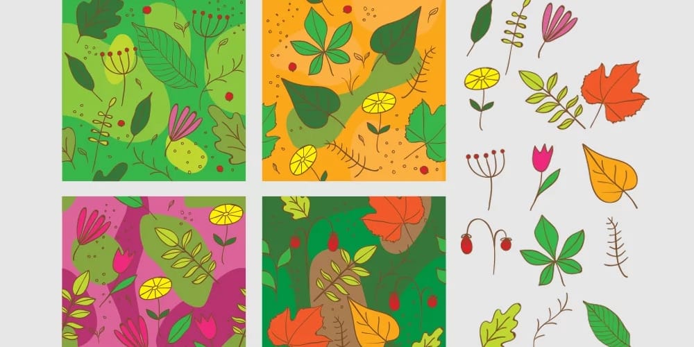 Free Floral Vector Patterns