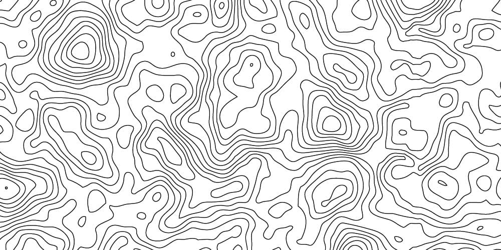 Free Seamless Vector Topographic Map Patterns