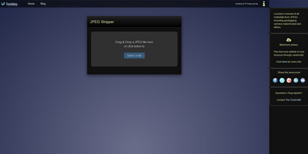The Best Image Optimization Tools 36 JPEG Stripper