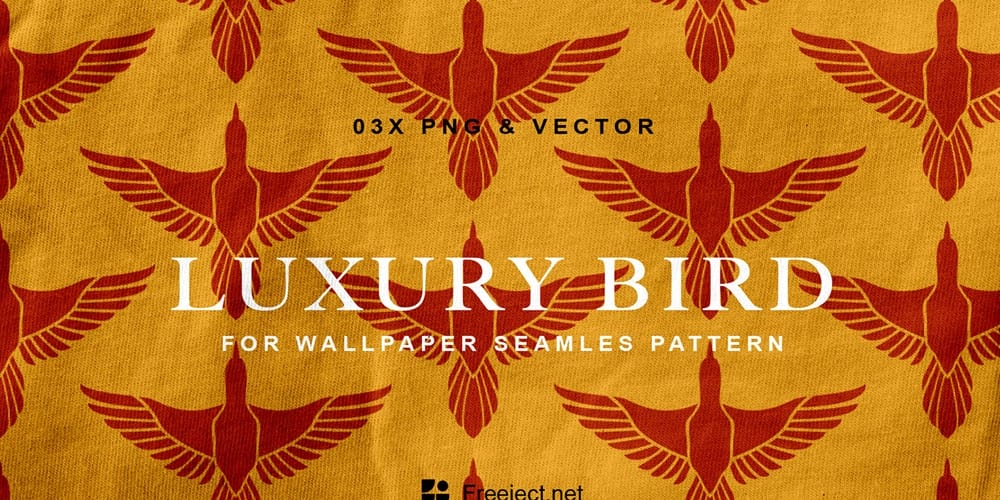 Luxury Bird Seamles Patterns
