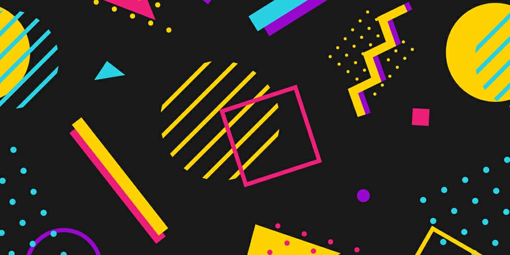 Memphis Seamless Patterns