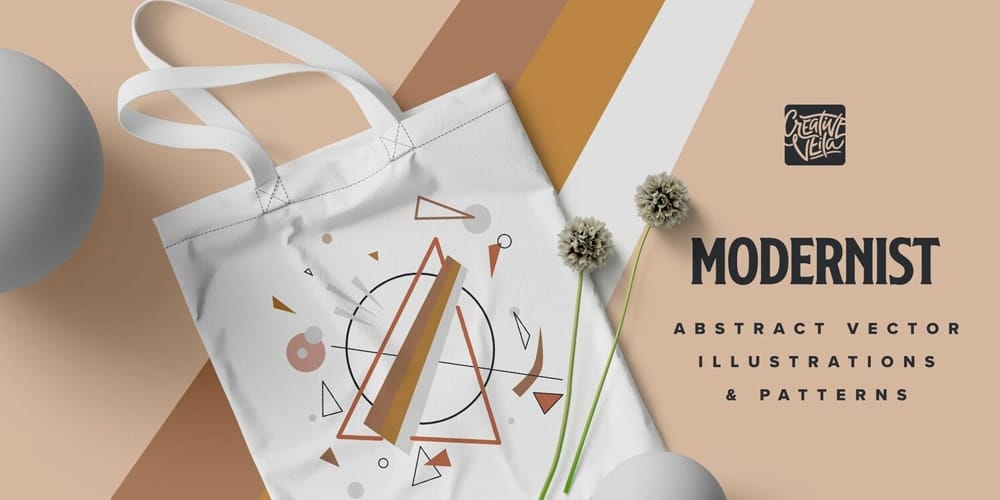 Modernist Abstract Vector and Patterns