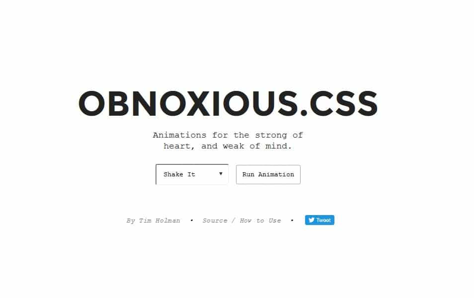25+ CSS Animation Libraries 2022 25 Obnoxious.CSS
