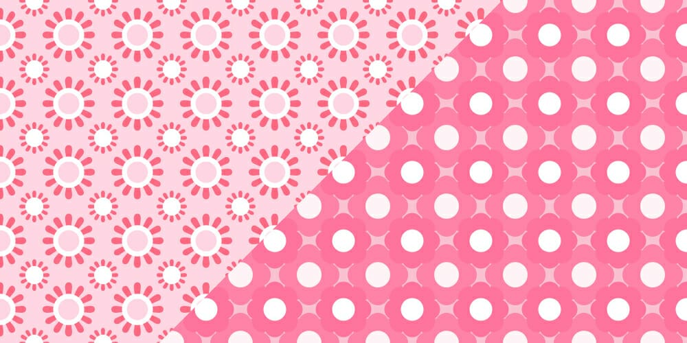 Pink Flower Patterns
