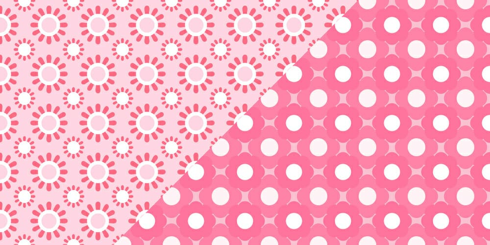 Pink Flower Patterns