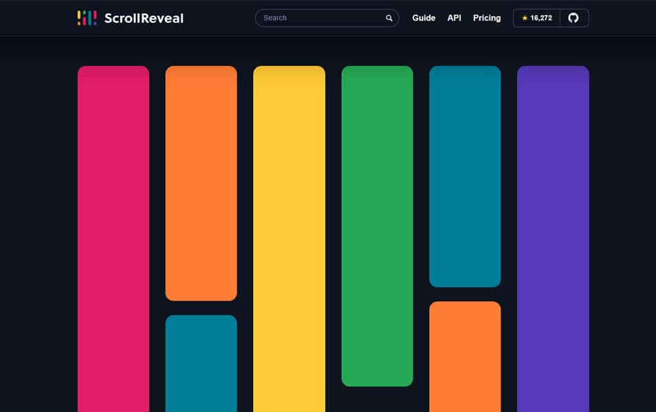 25+ CSS Animation Libraries 2022 36 ScrollReveal