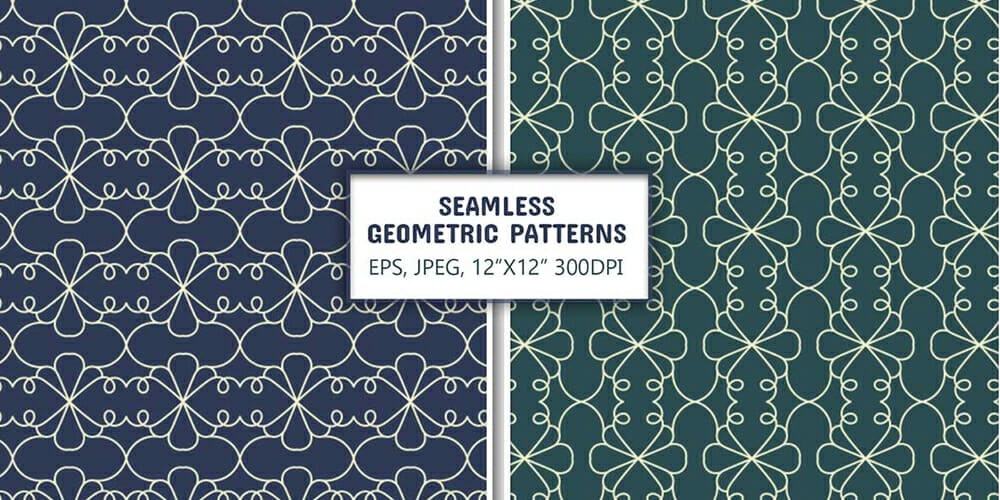 Seamless Geometric Line Patterns