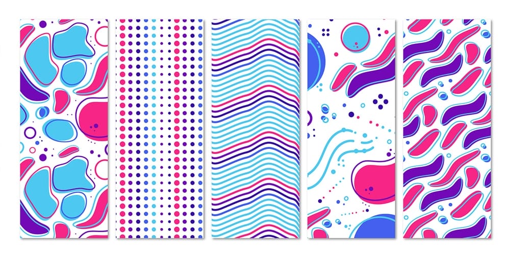 Seamless Vector Abstract Patterns