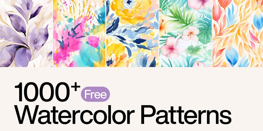 Watercolor Patterns