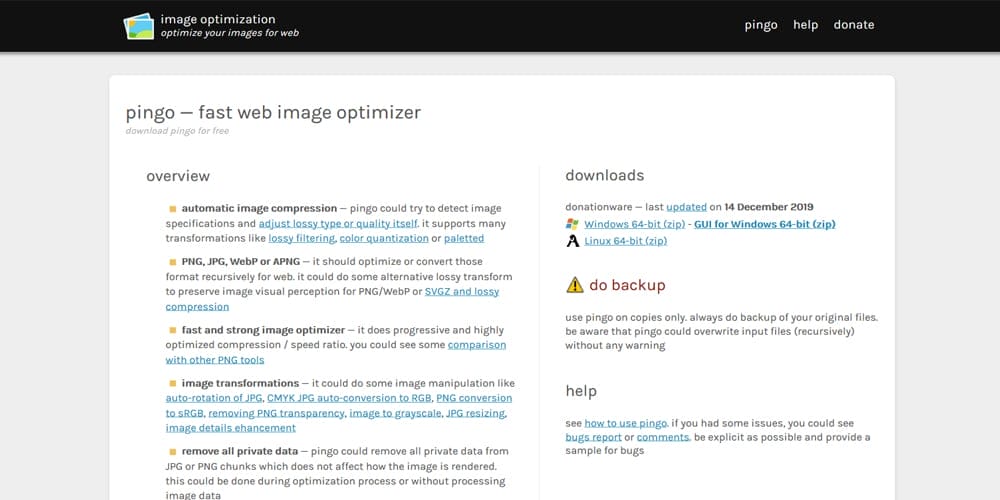 The Best Image Optimization Tools 32 pingo