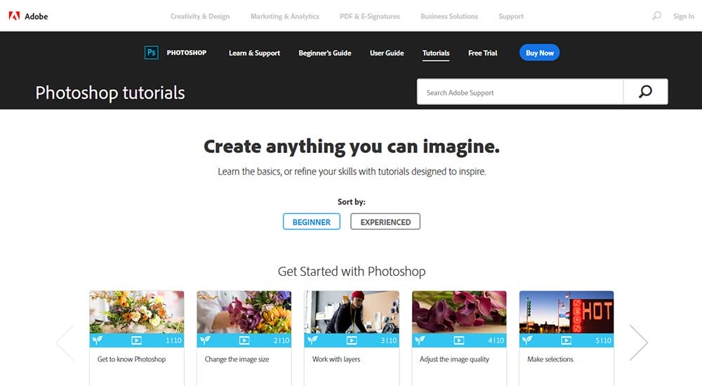 Best Places for Photoshop Tutorials 1 Adobe Photoshop Tutorials
