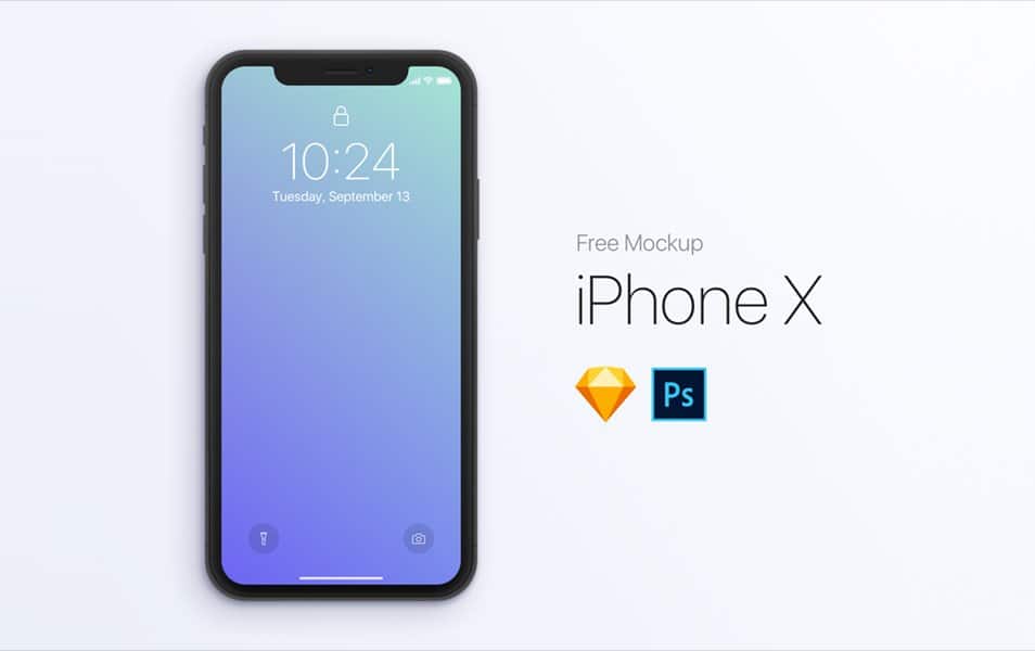 FREE iPhone X Mockup