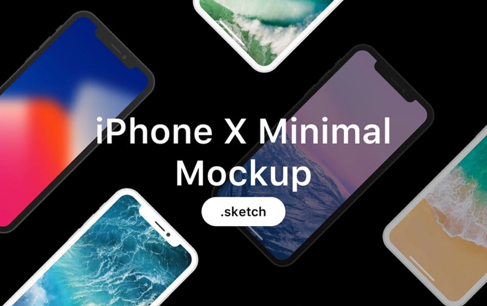 Iphone X Minimal Mockup