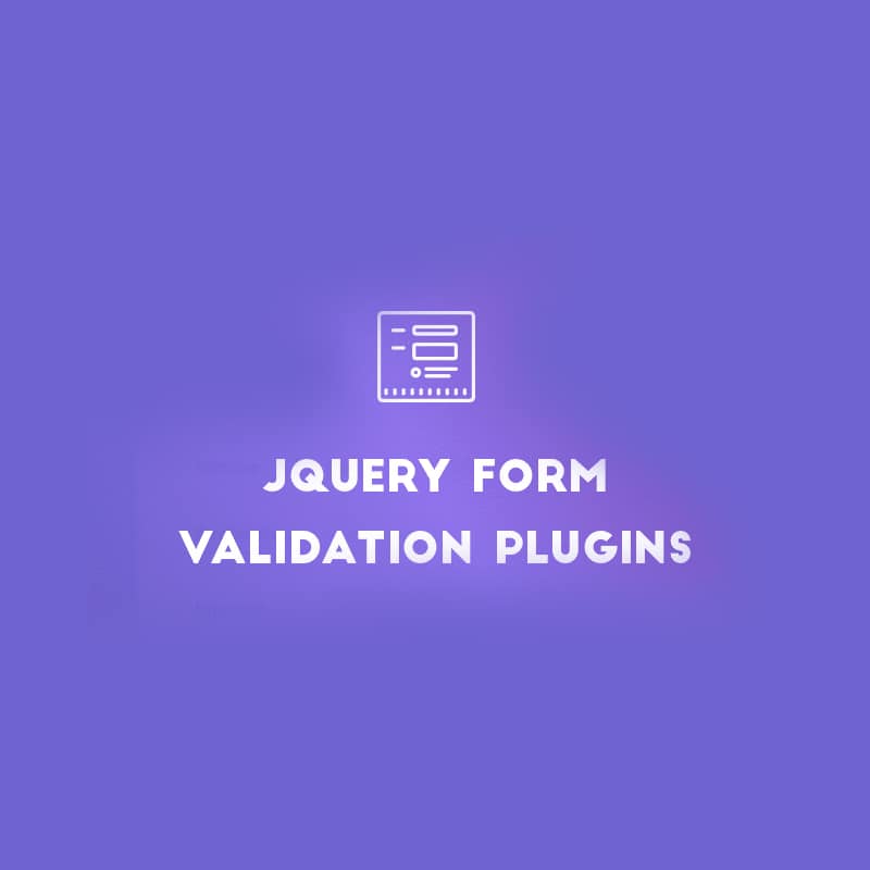 jQuery Form Validation Plugins