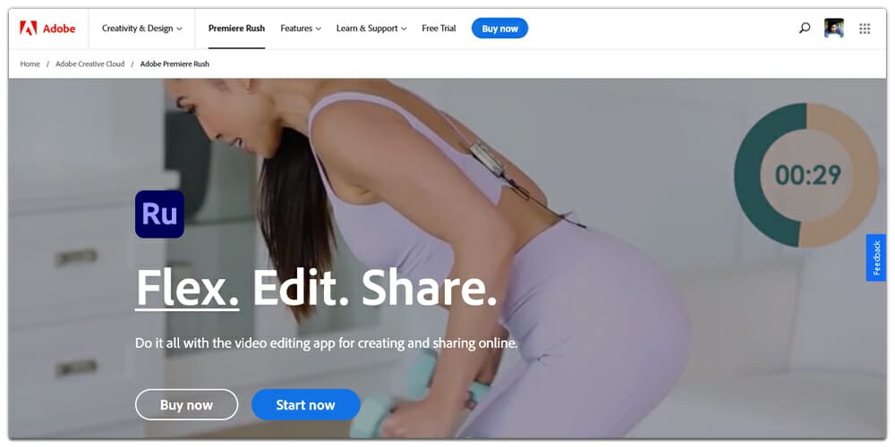 Adobe Premiere Rush