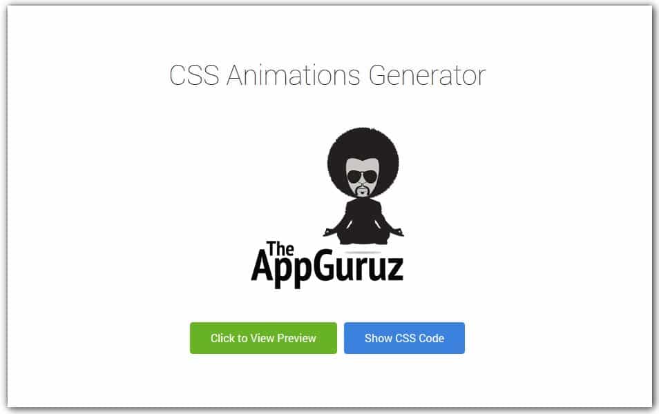 CSS Animations Generator | TheAppGuruz