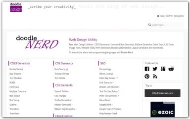 The Ultimate Collection Of CSS Generators » CSS Author