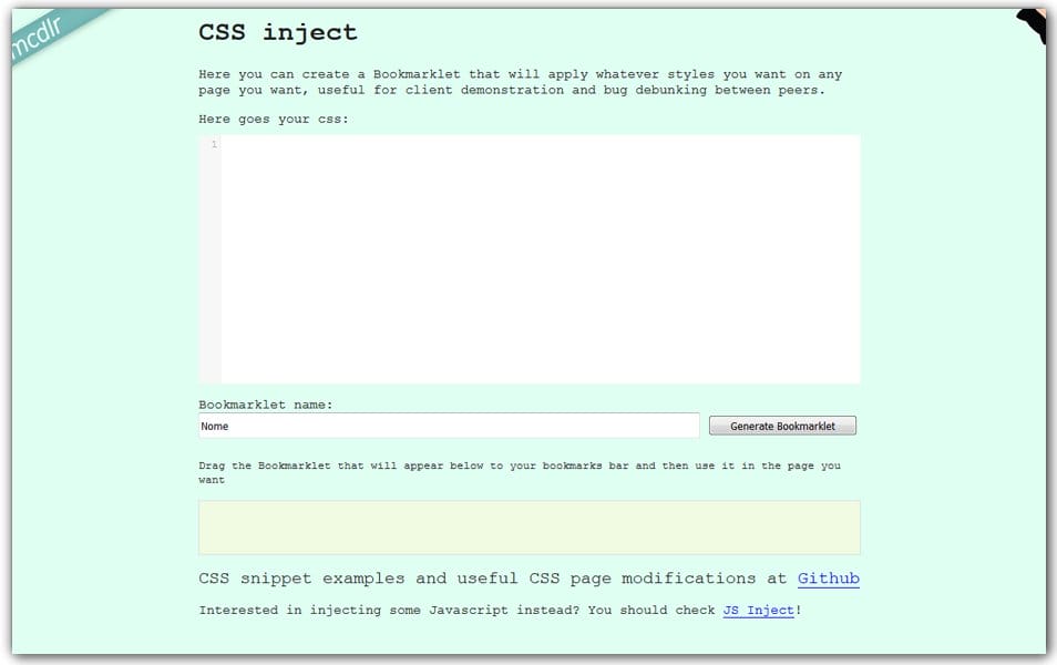 CSS Inject