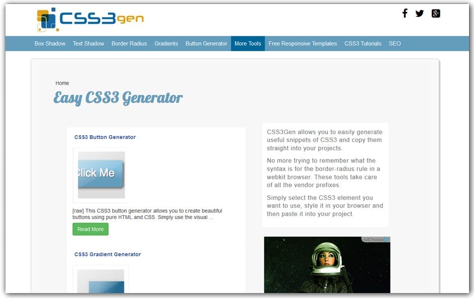 CSS3 Generator | CSS3Gen