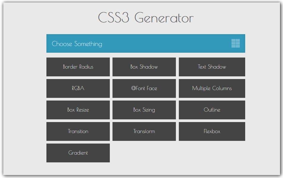 The Ultimate Collection Of CSS Generators Author