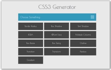 The Ultimate Collection Of CSS Generators » CSS Author