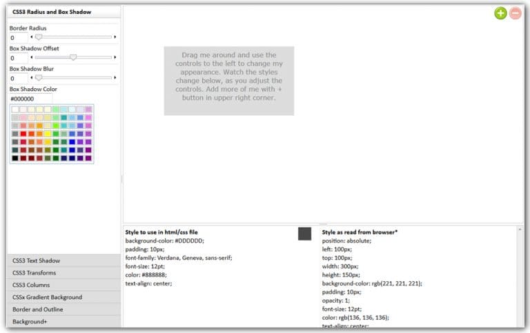 The Ultimate Collection Of CSS Generators » CSS Author