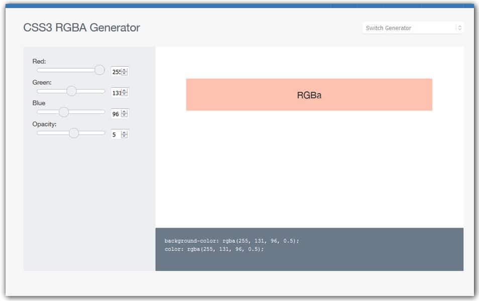 The Ultimate Collection Of CSS Generators » CSS Author