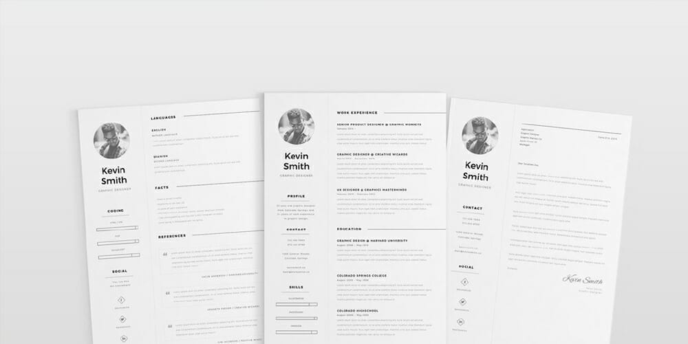 Clean And Minimal Resume Template